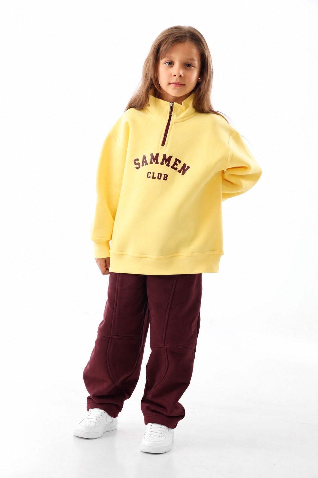 Sammen Club Signature Sweatshirt - Butter Yellow