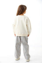 Shooting Star Sweatshirt - White