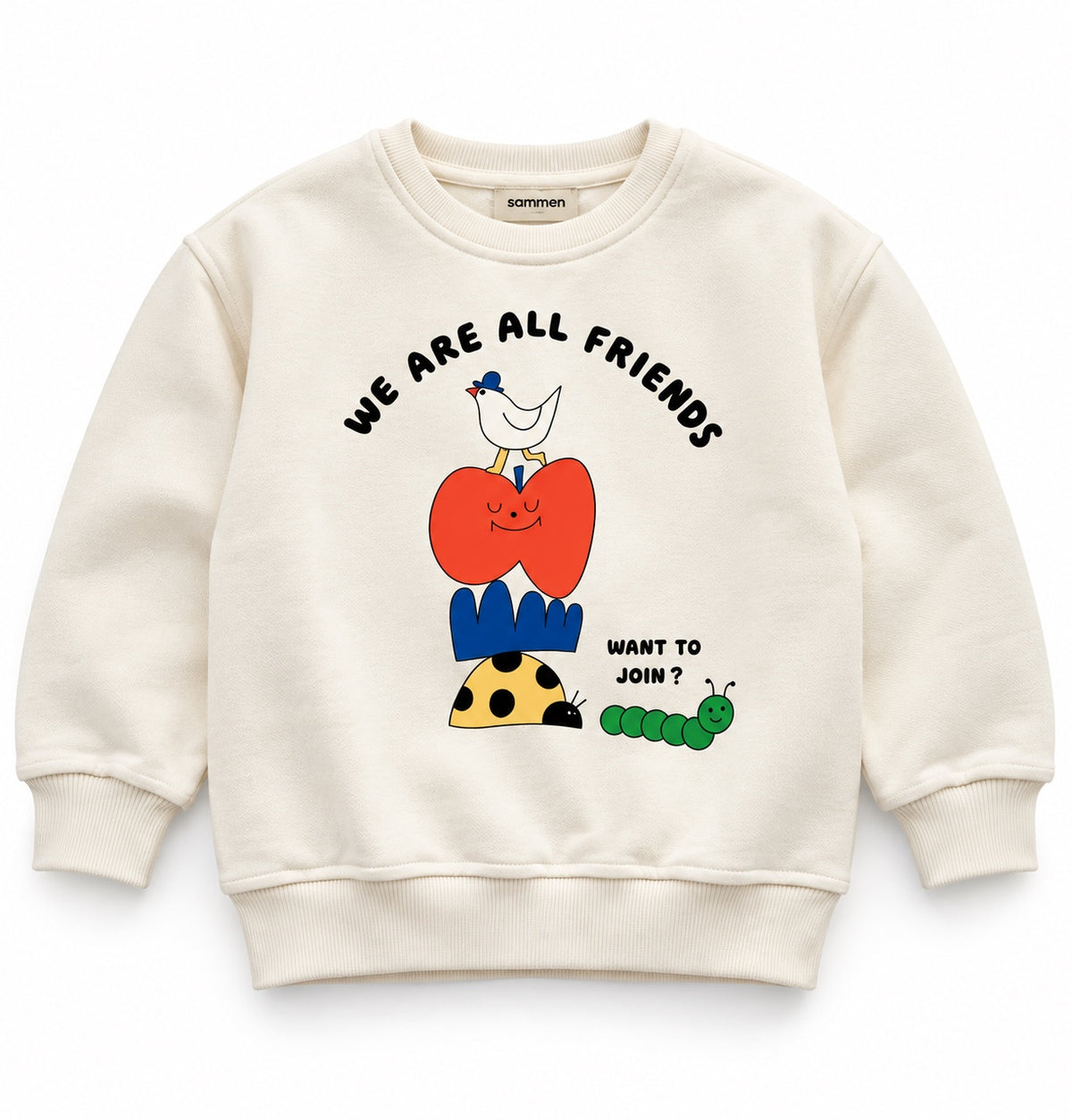 The Garden Companions Sweatshirt - White
