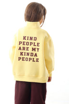Sammen Club Signature Sweatshirt - Butter Yellow