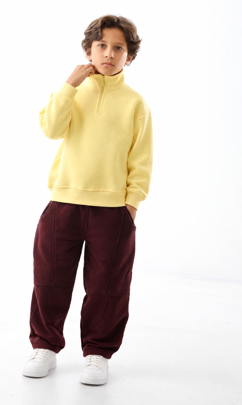 Young and Free Sweatshirt - Butter Yellow