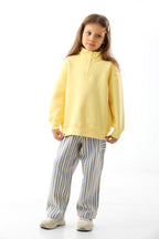 Young and Free Sweatshirt - Butter Yellow