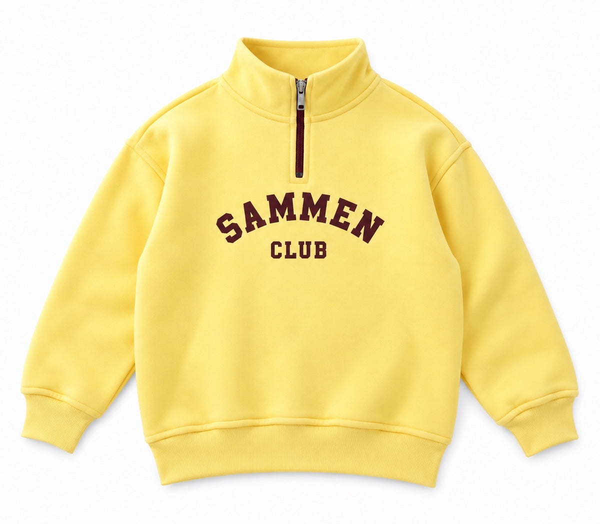 Sammen Club Signature Sweatshirt - Butter Yellow